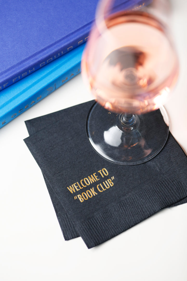 Book Club Cocktail Napkins