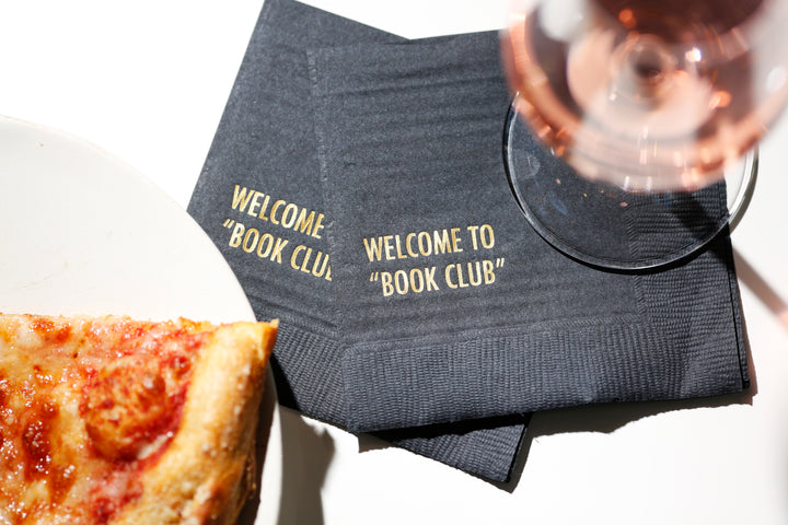 Book Club Cocktail Napkins