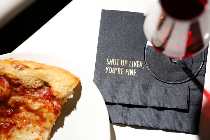Shut Up Liver Cocktail Napkin