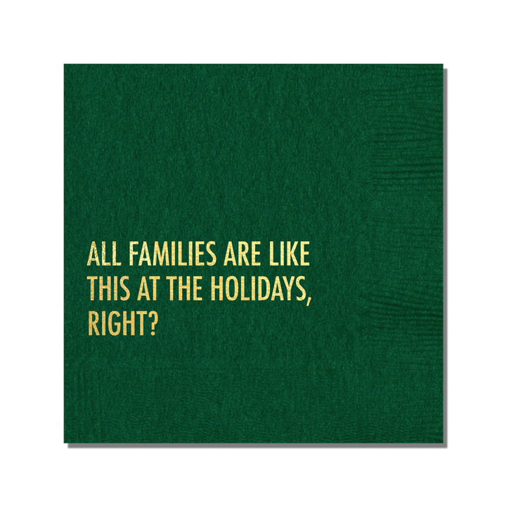 All Families Christmas Cocktail Napkins