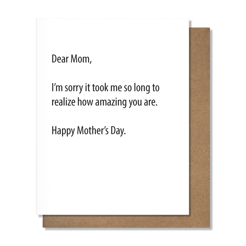 Amazing Mom Card