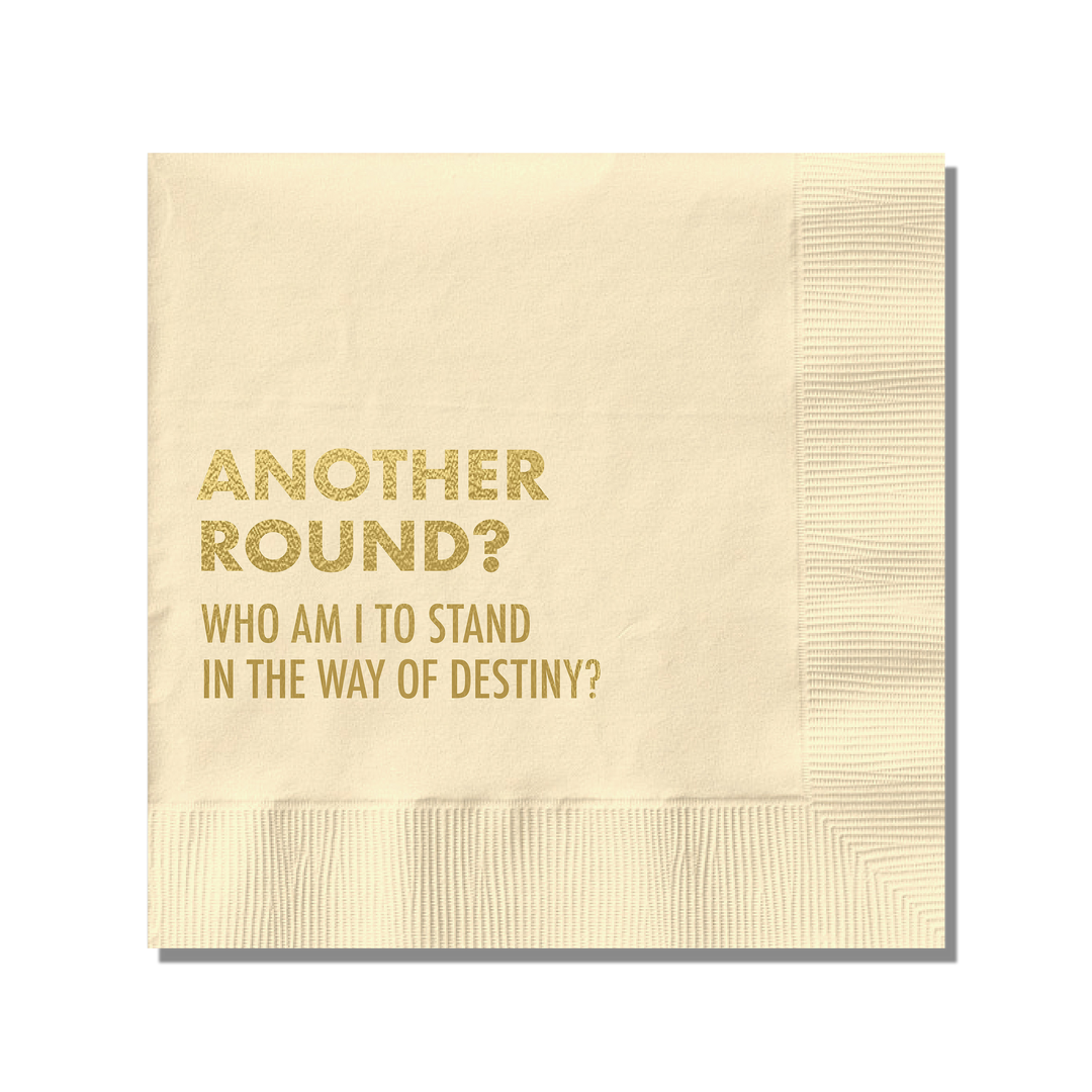 Another Round Cocktail Napkins