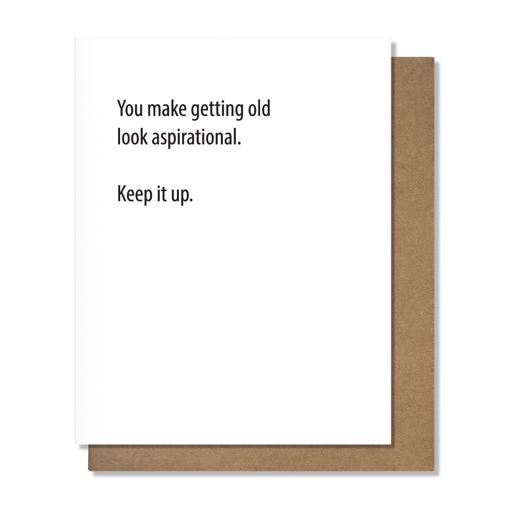 Aspirational Card