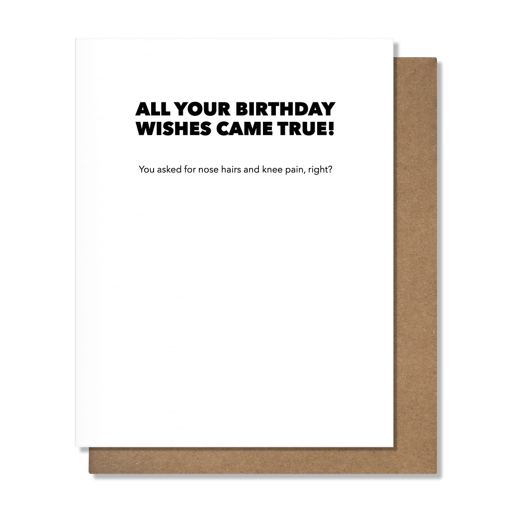 Birthday Wishes Card