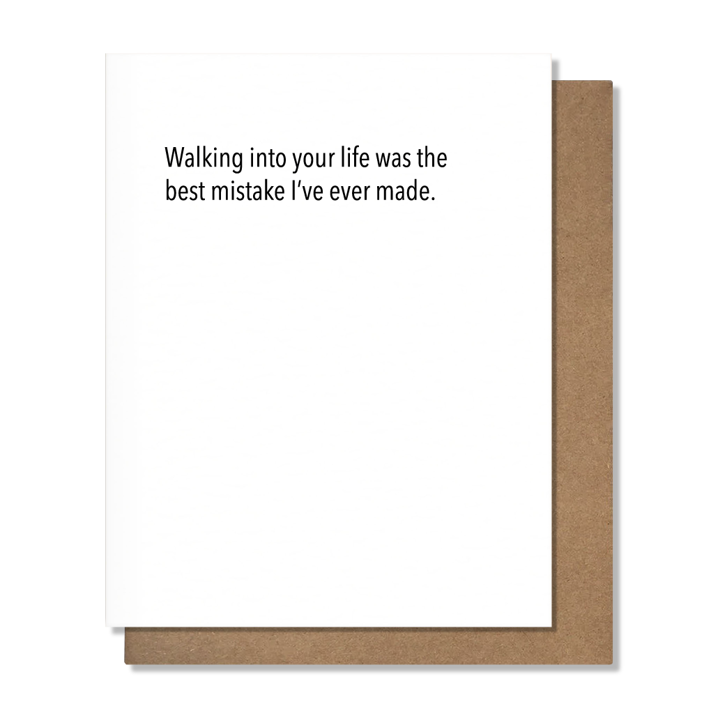 Best Mistake Card