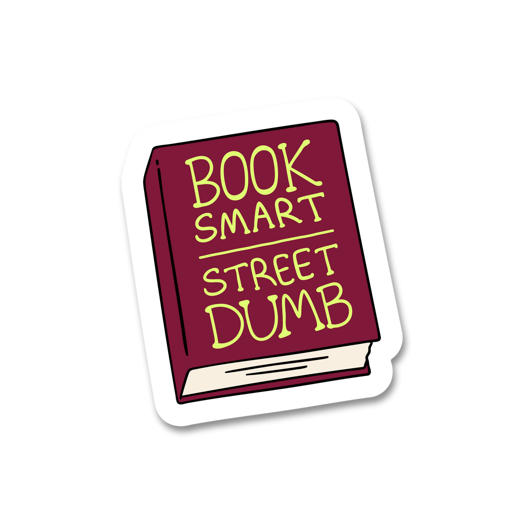Book Smart Sticker