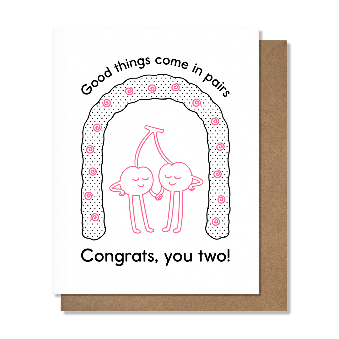 Cherries Love Color Card