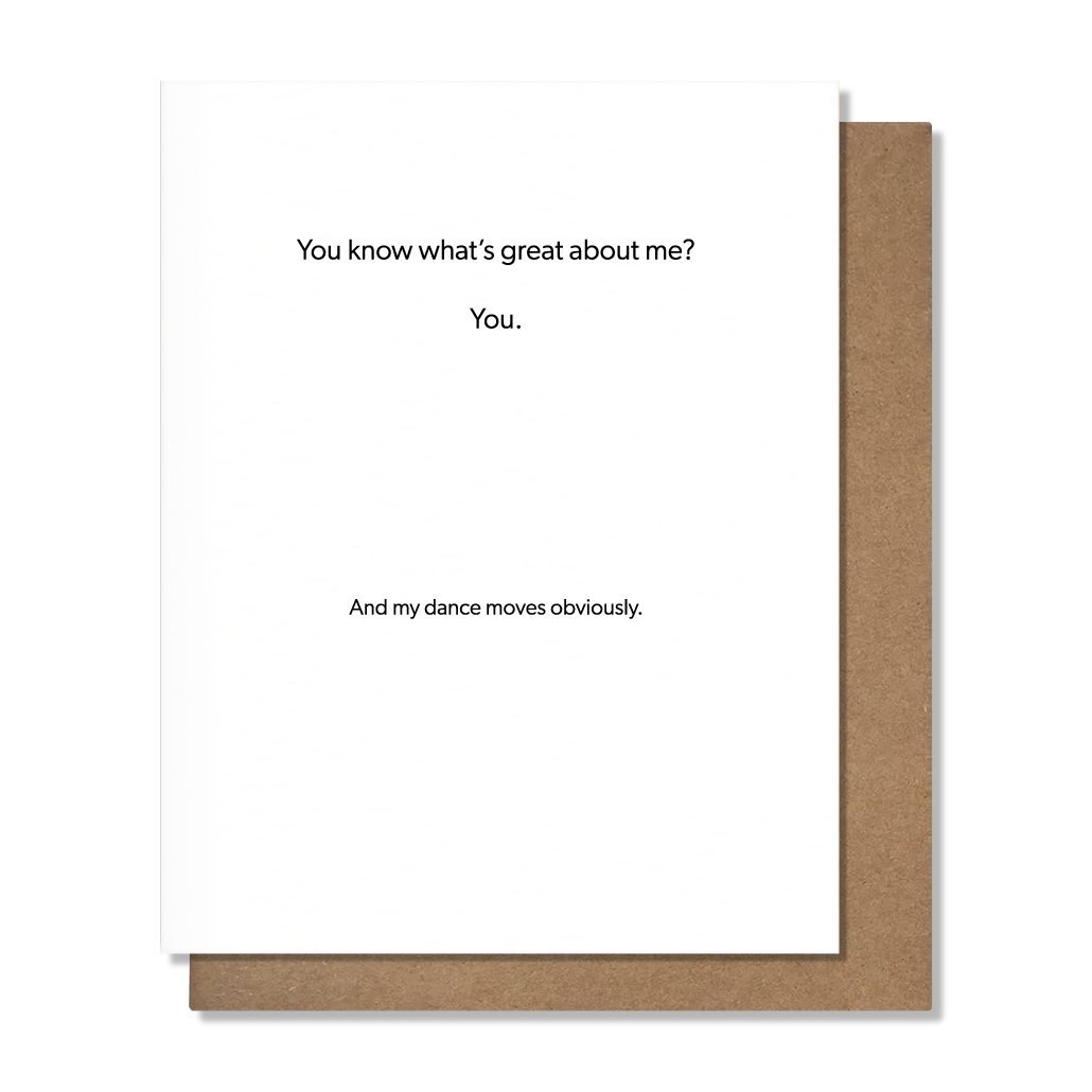 Dance Moves Love Card