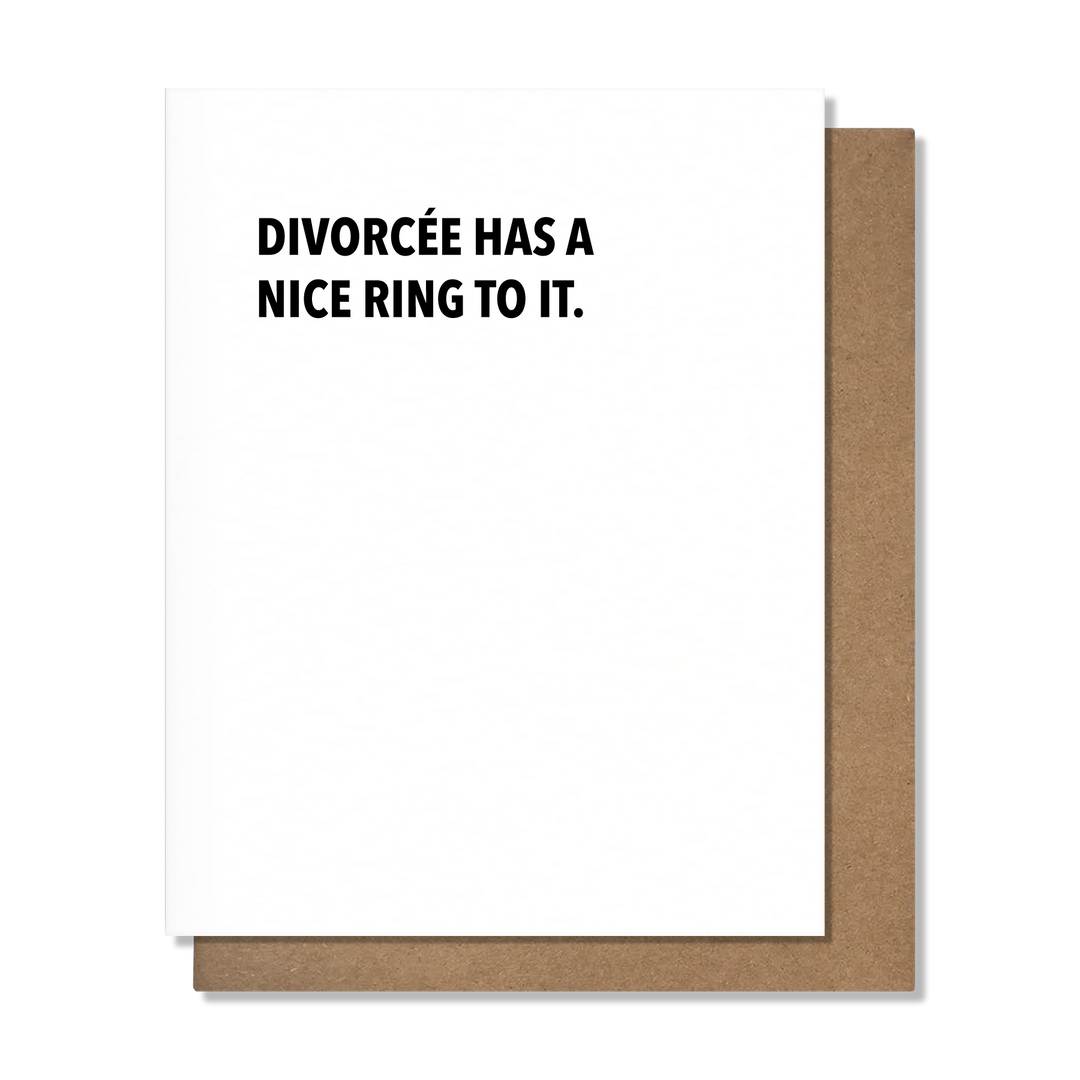 Divorcée Card