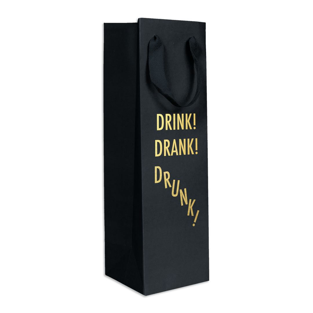 Drink Drank Wine Bag (Black)
