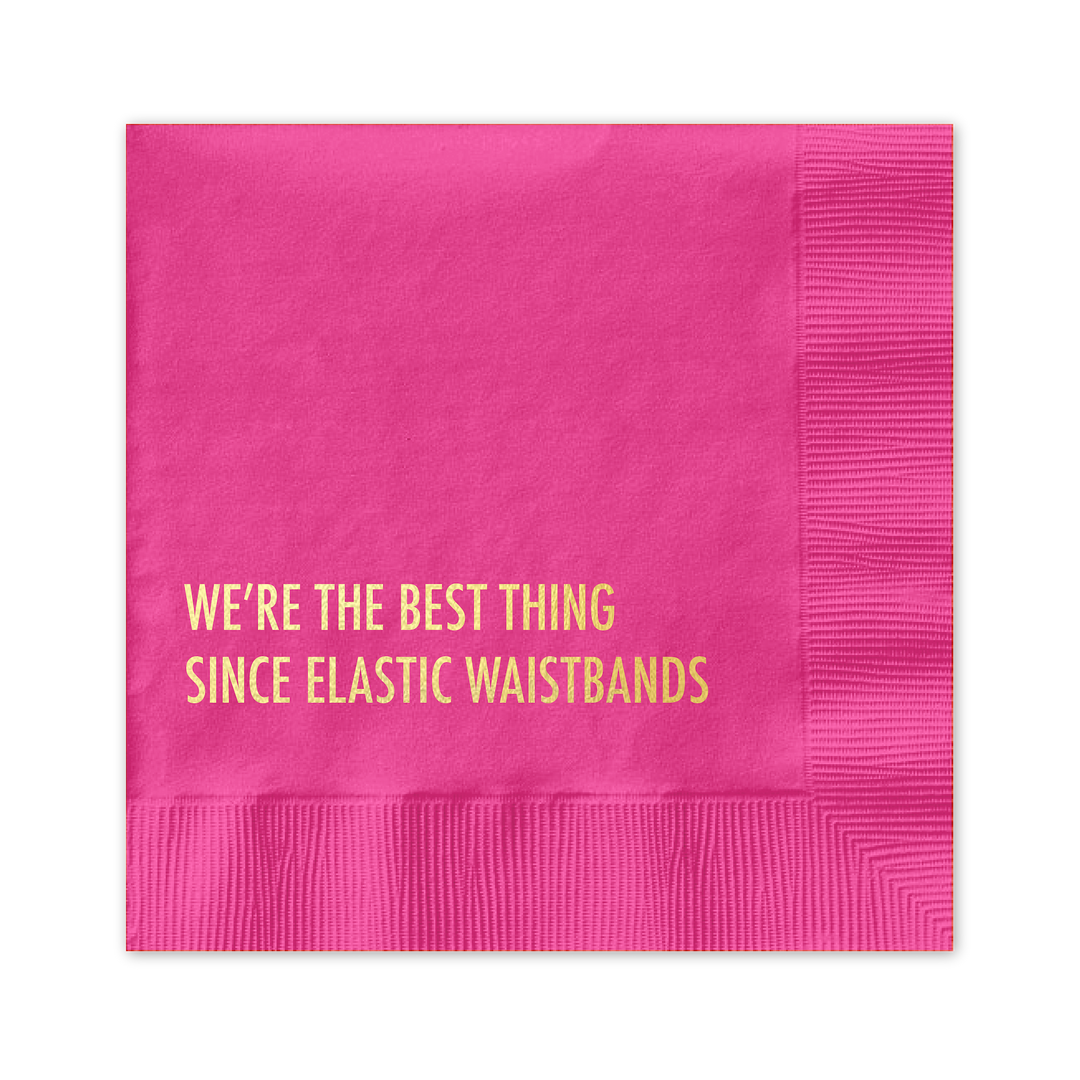 Elastic Waistband Cocktail Napkin