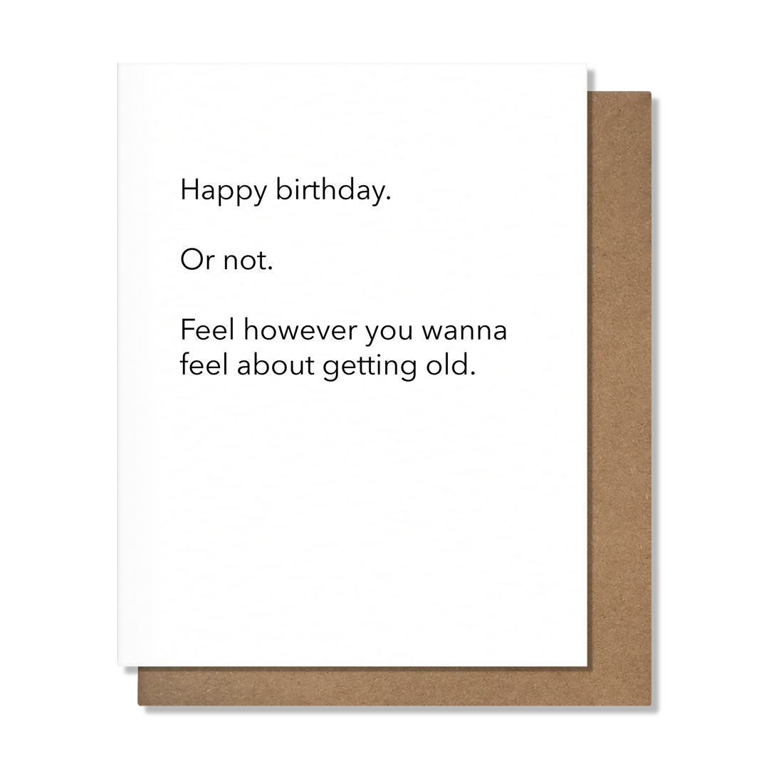Feel How You Wanna Card