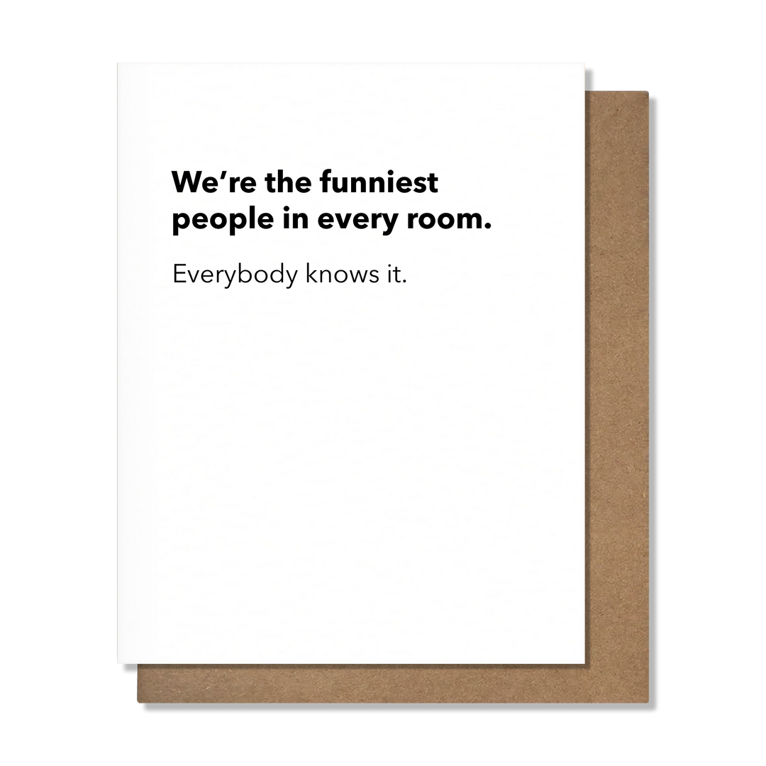 Funniest In The Room Card