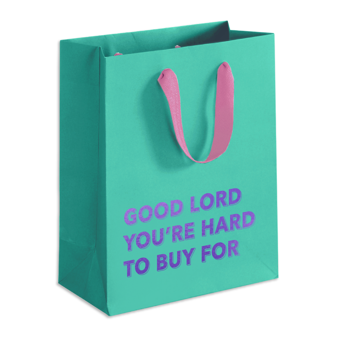 Hard to Buy For Gift Bag (Aqua)