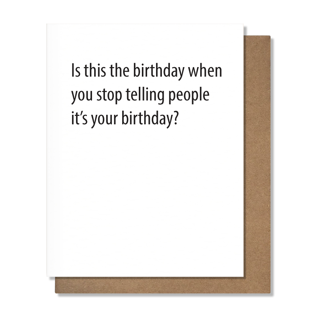 Hide Birthday Card