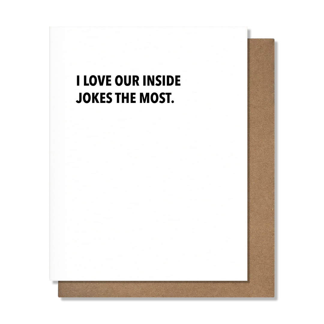 Inside Jokes Card