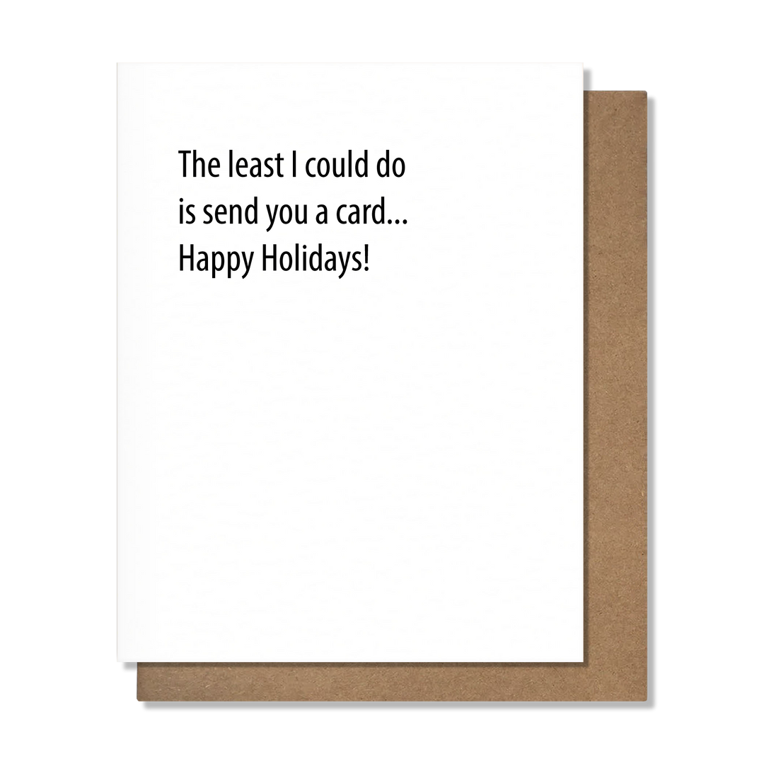Least Xmas Card