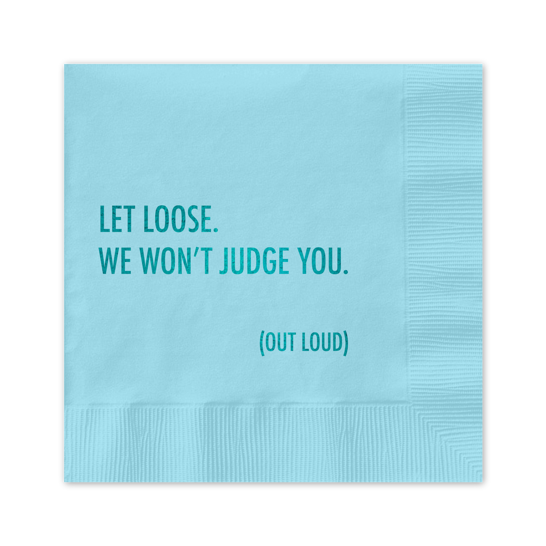 Let Loose Cocktail Napkin