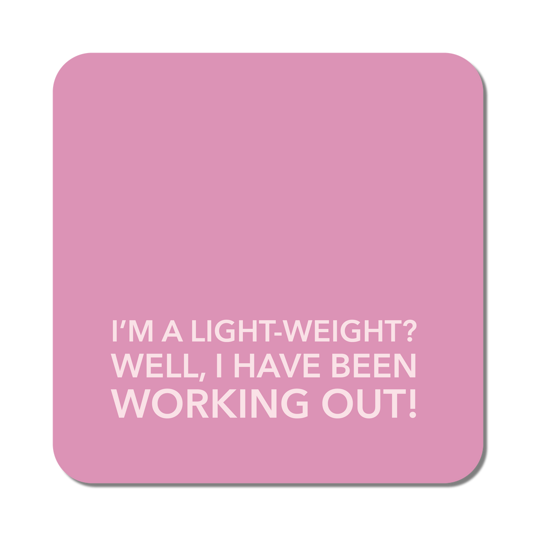 Light-weight Coaster