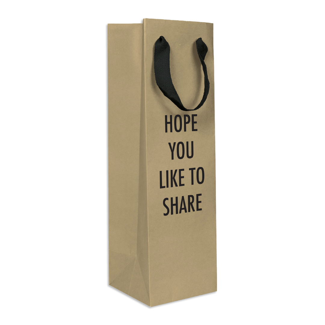 Like To Share Wine Bag