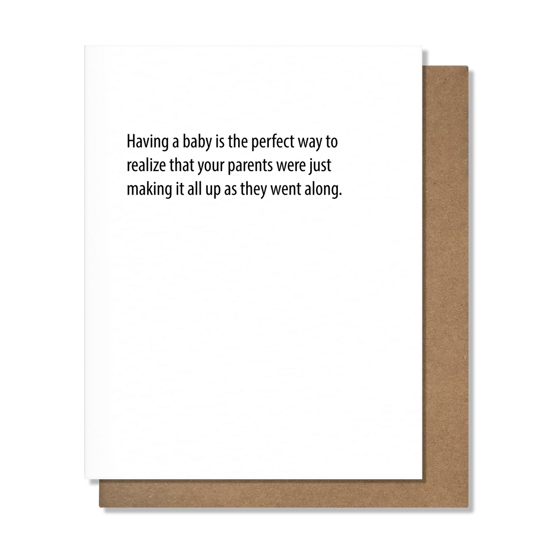Making It All Up Card