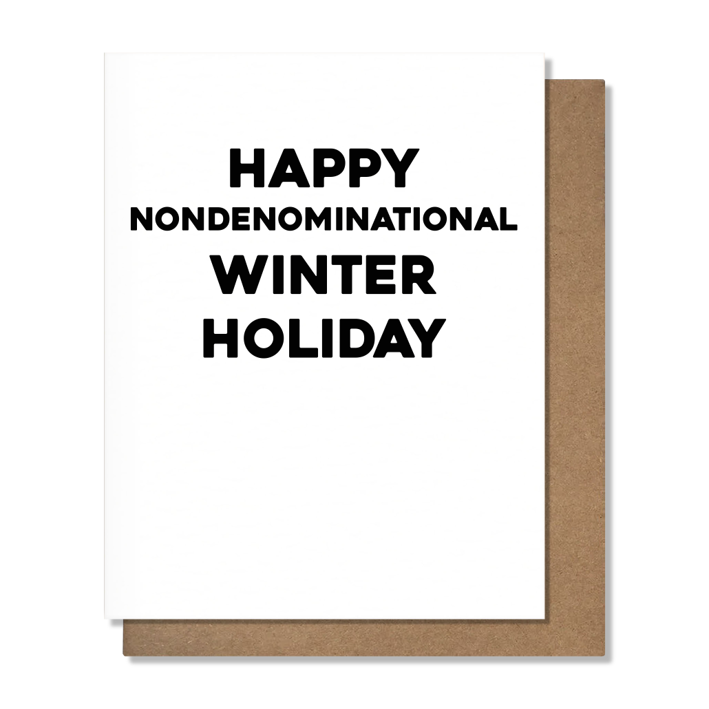 Nondenom Holiday Card