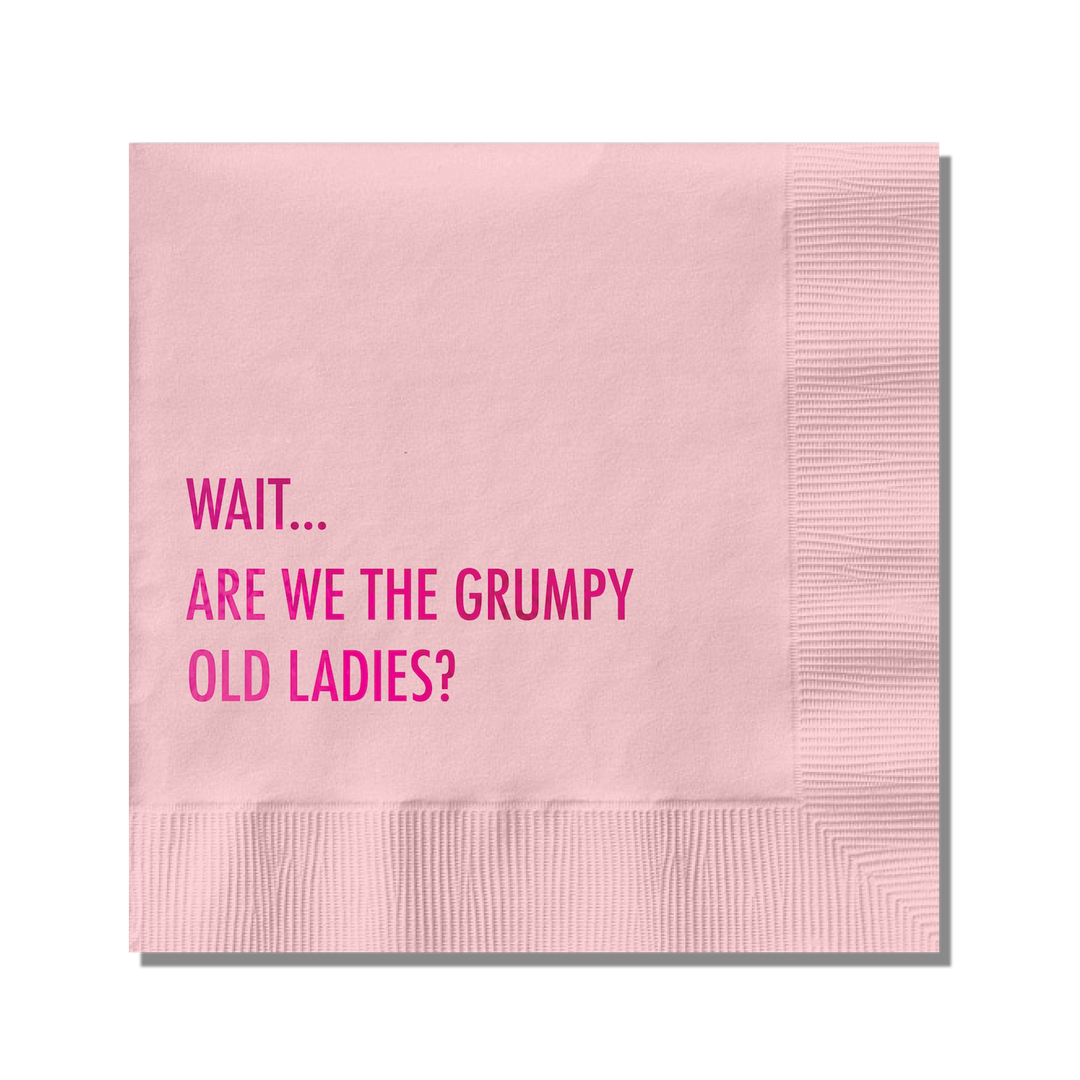 Old Ladies Cocktail Napkin