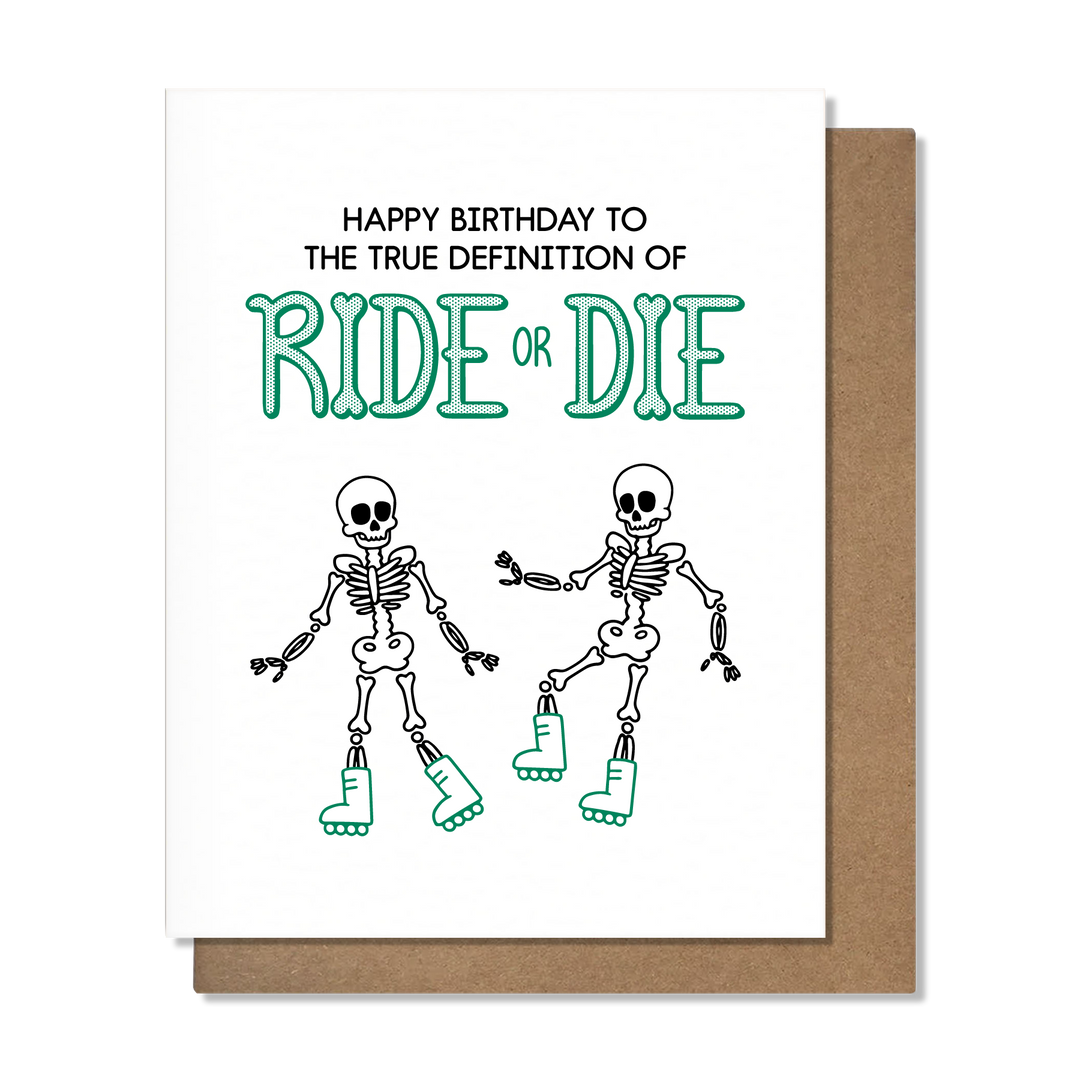 Ride Or Die Color Card