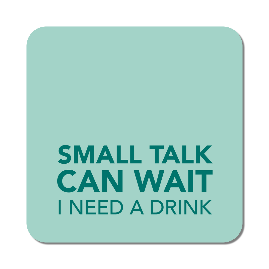 Small Talk Coaster