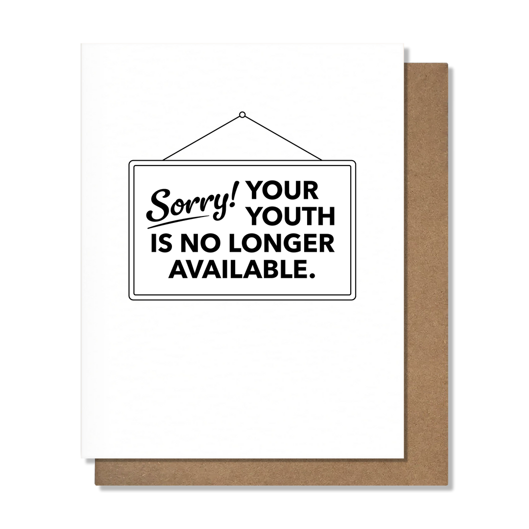 Sorry Youth Card