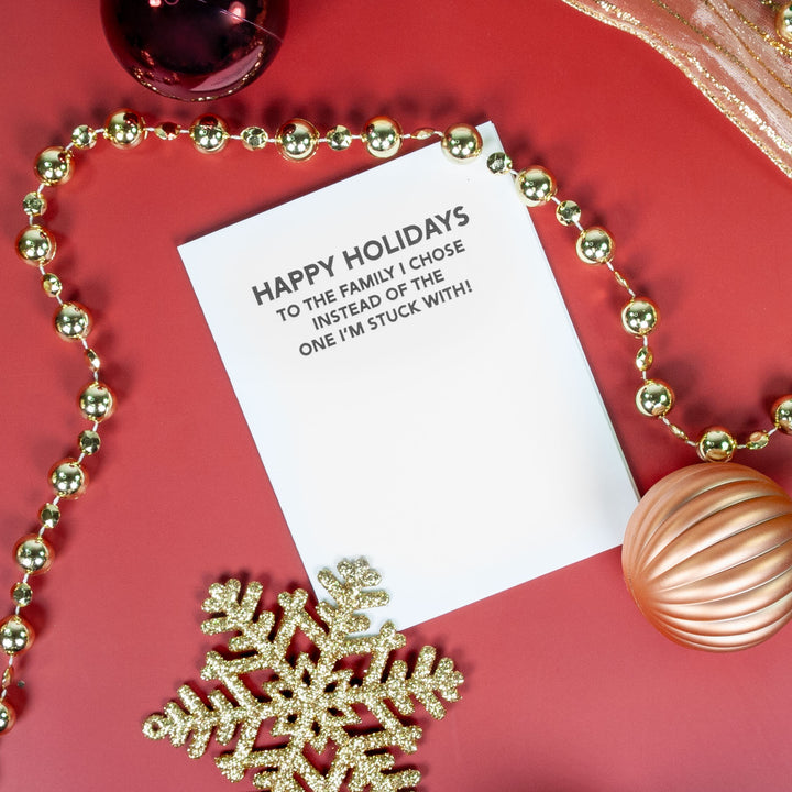 Chosen Family Christmas Card
