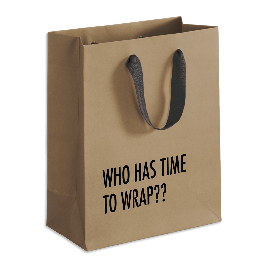 Time To Wrap Gift Bag
