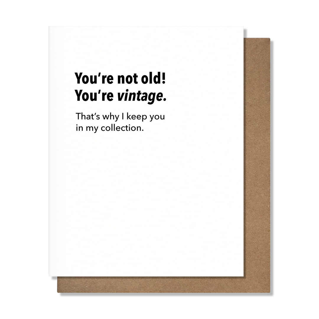 Vintage Bday Card