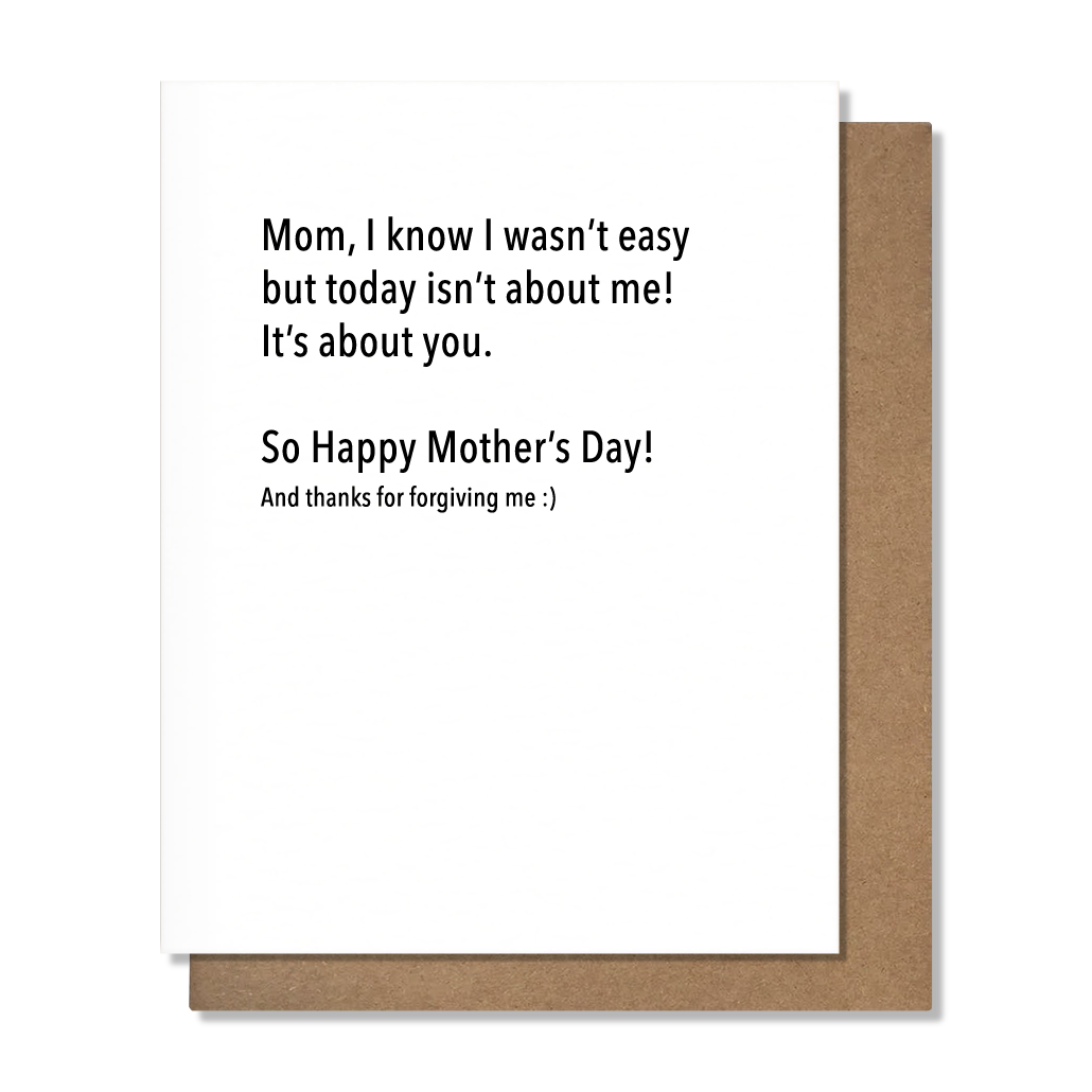 Wasn't Easy Card