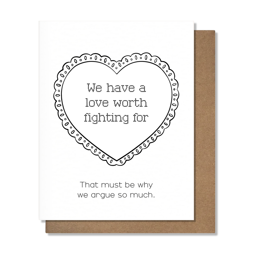Worth Fighting For Card