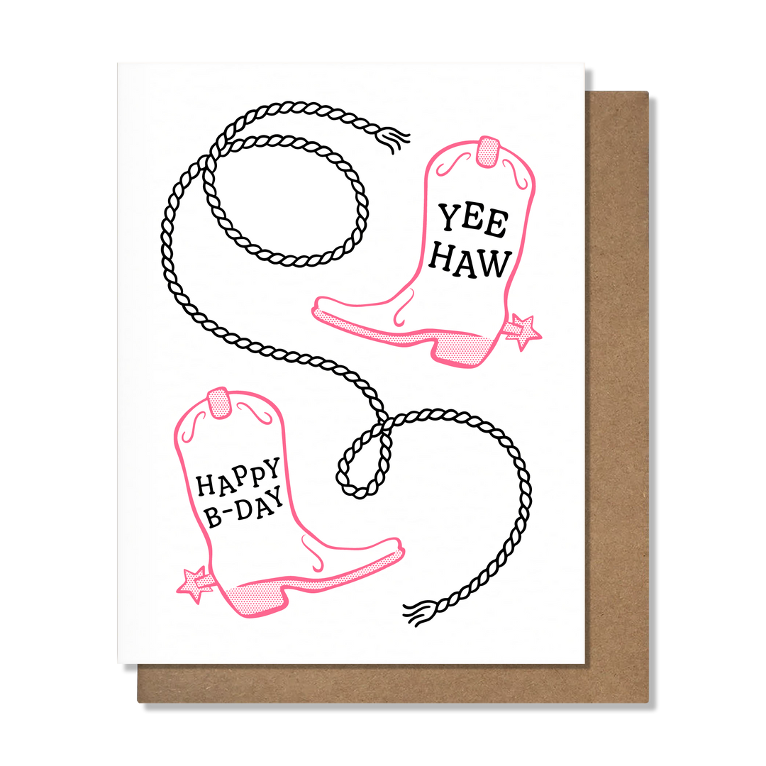 Yee Haw Color Card