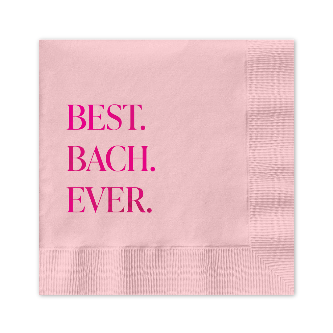 Best Bach Cocktail Napkin