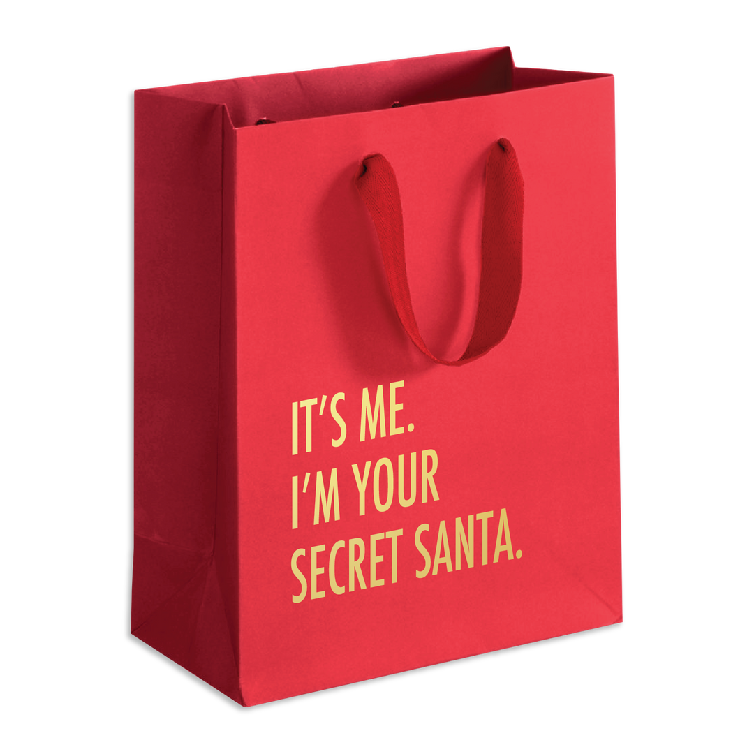 Secret Santa Gift Bag (Red)
