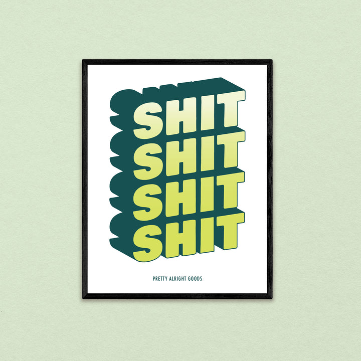 Shit Wall Poster