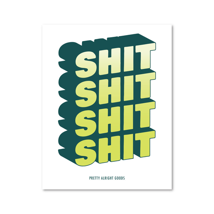 Shit Wall Poster