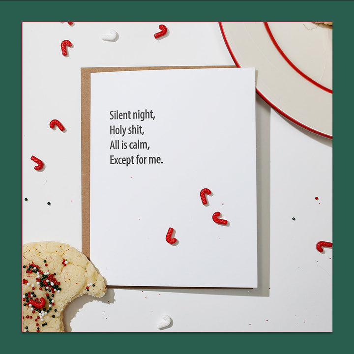 Silent Night Card
