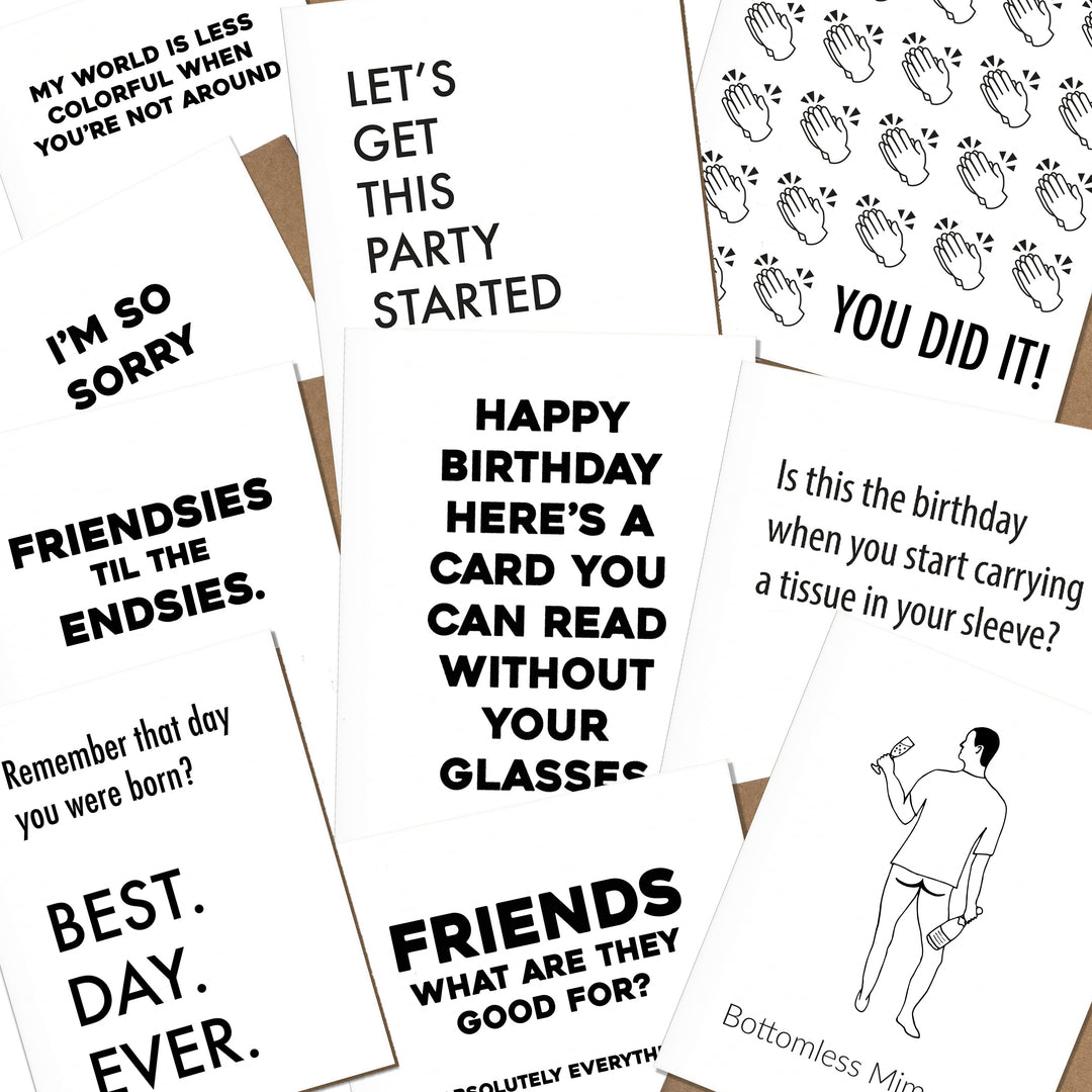 All Occasion Card Bundle/Stock Up For The Year, Greeting Card, Happy Wedding Anniversary, Happy Birthday, Congratulations, ,