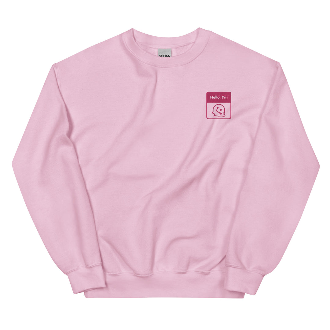 Melting Face (Pink) Unisex Sweatshirt, Apparel, , Fresh Hoods, , ,
