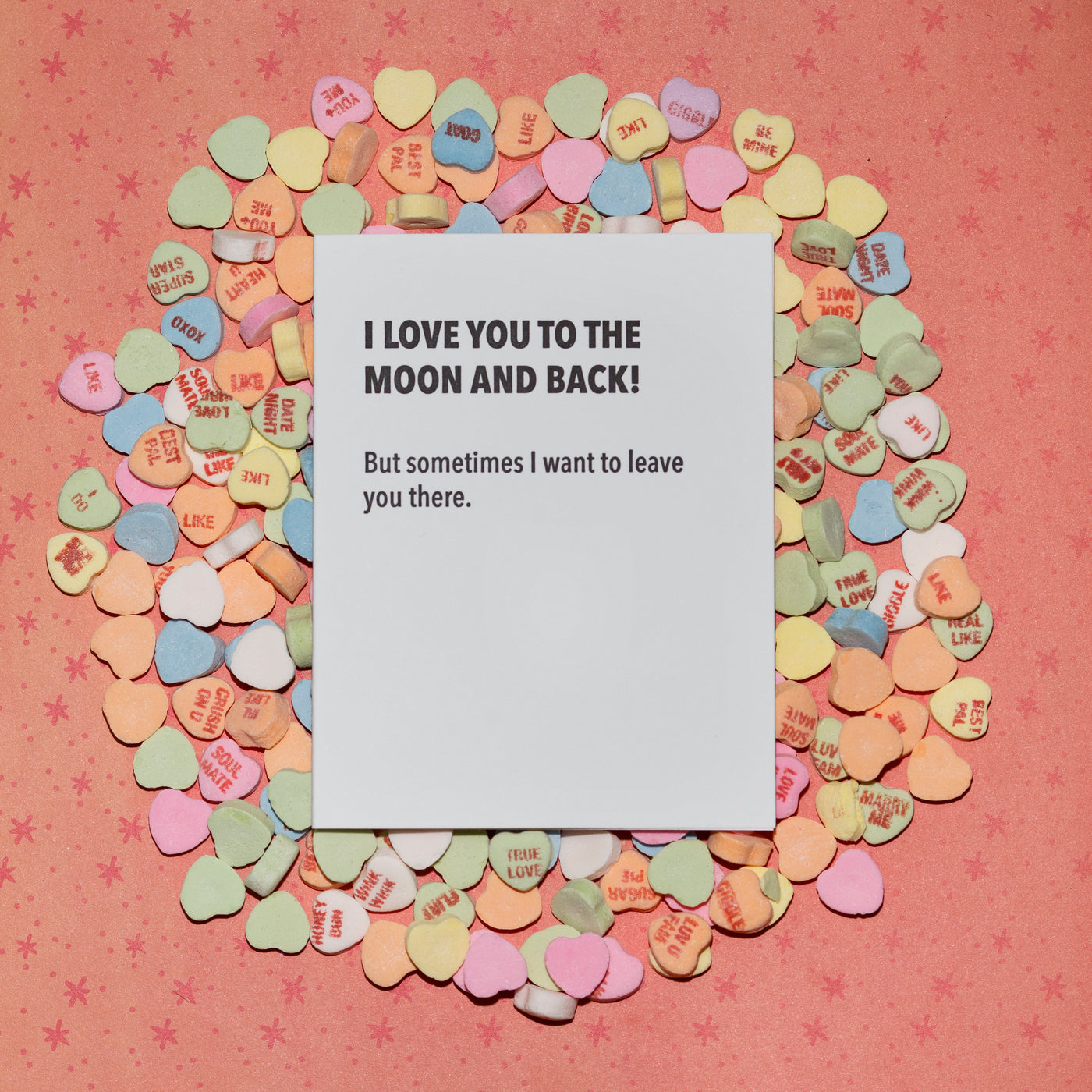 Moon & Back Love Card