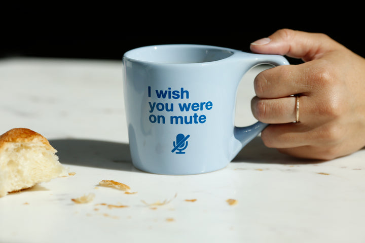 On Mute Mug