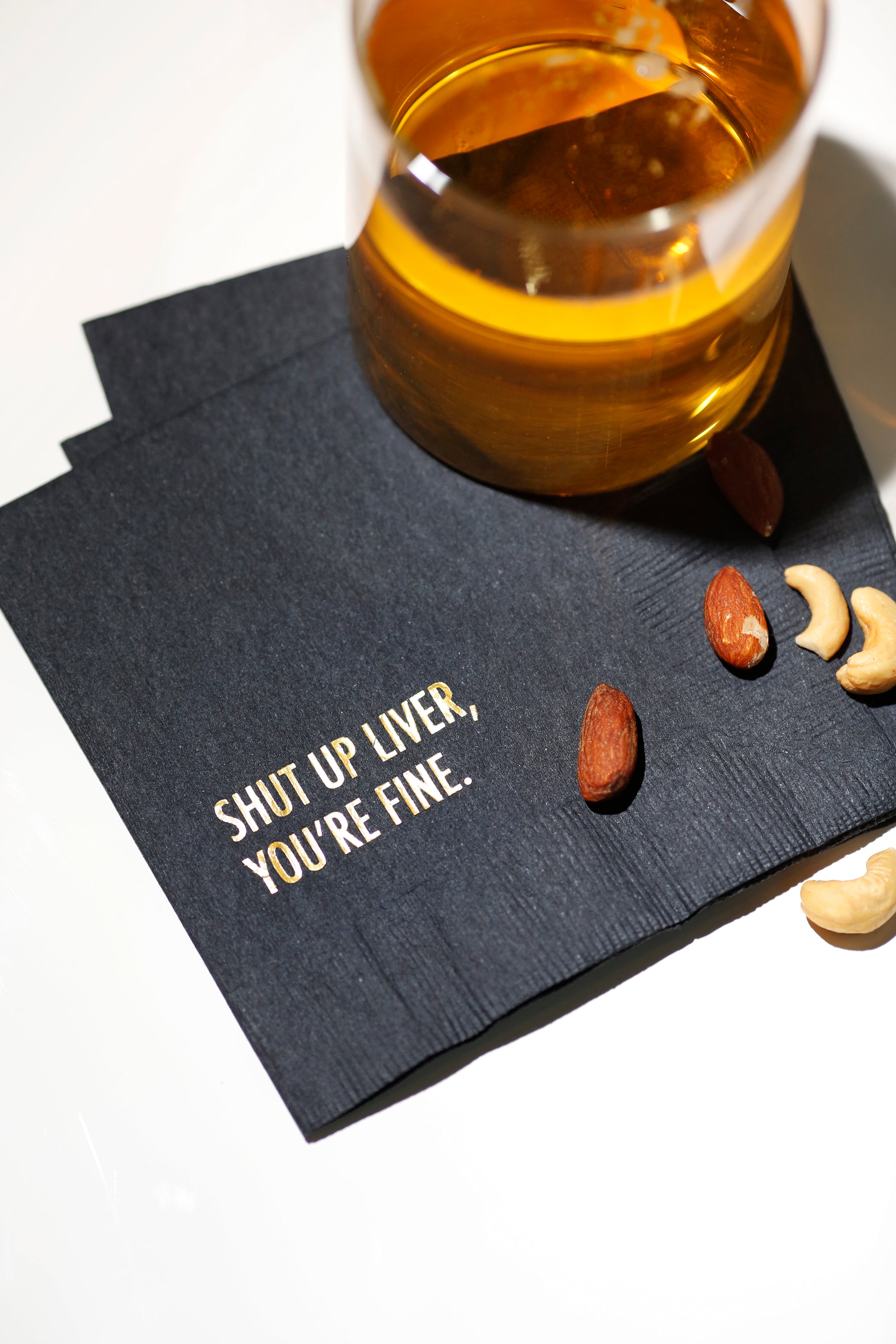 Shut Up Liver Cocktail Napkin