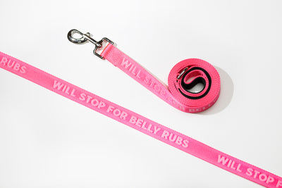 Belly Rubs Dog Leash