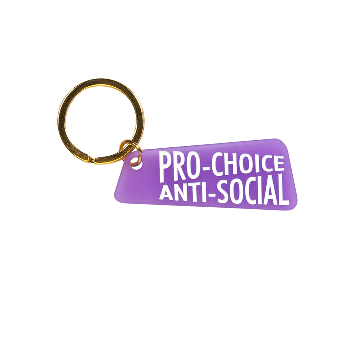 Pro-Choice Key Tag