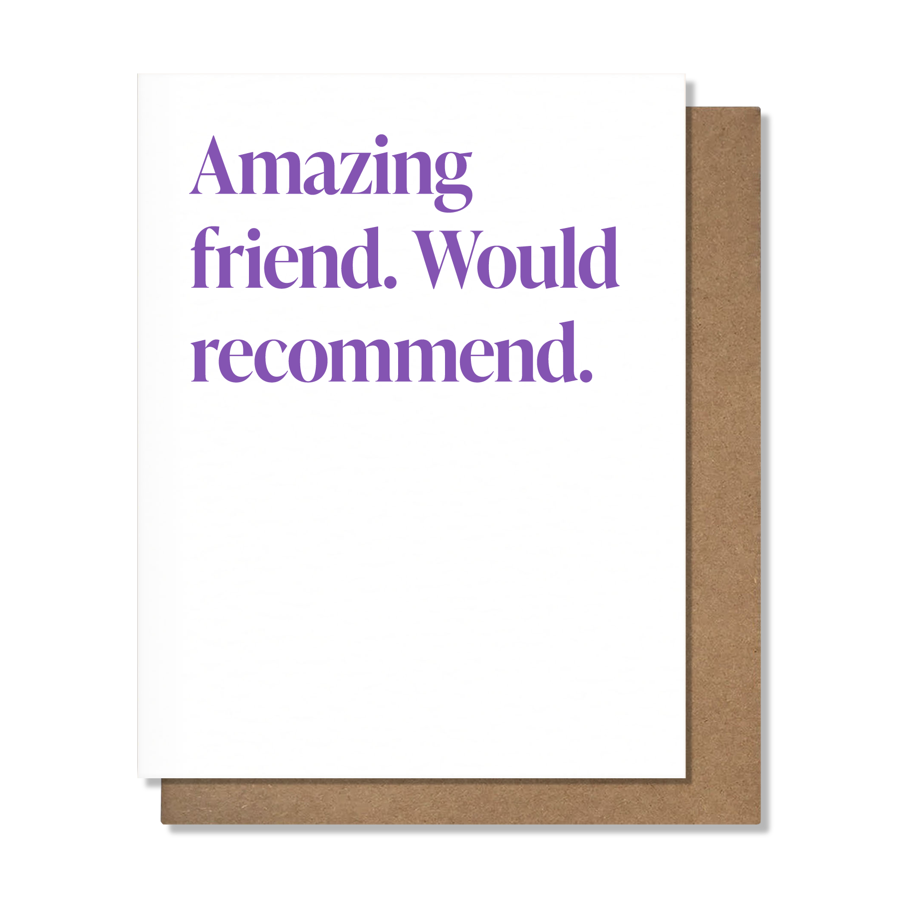 Amazing Friend Card
