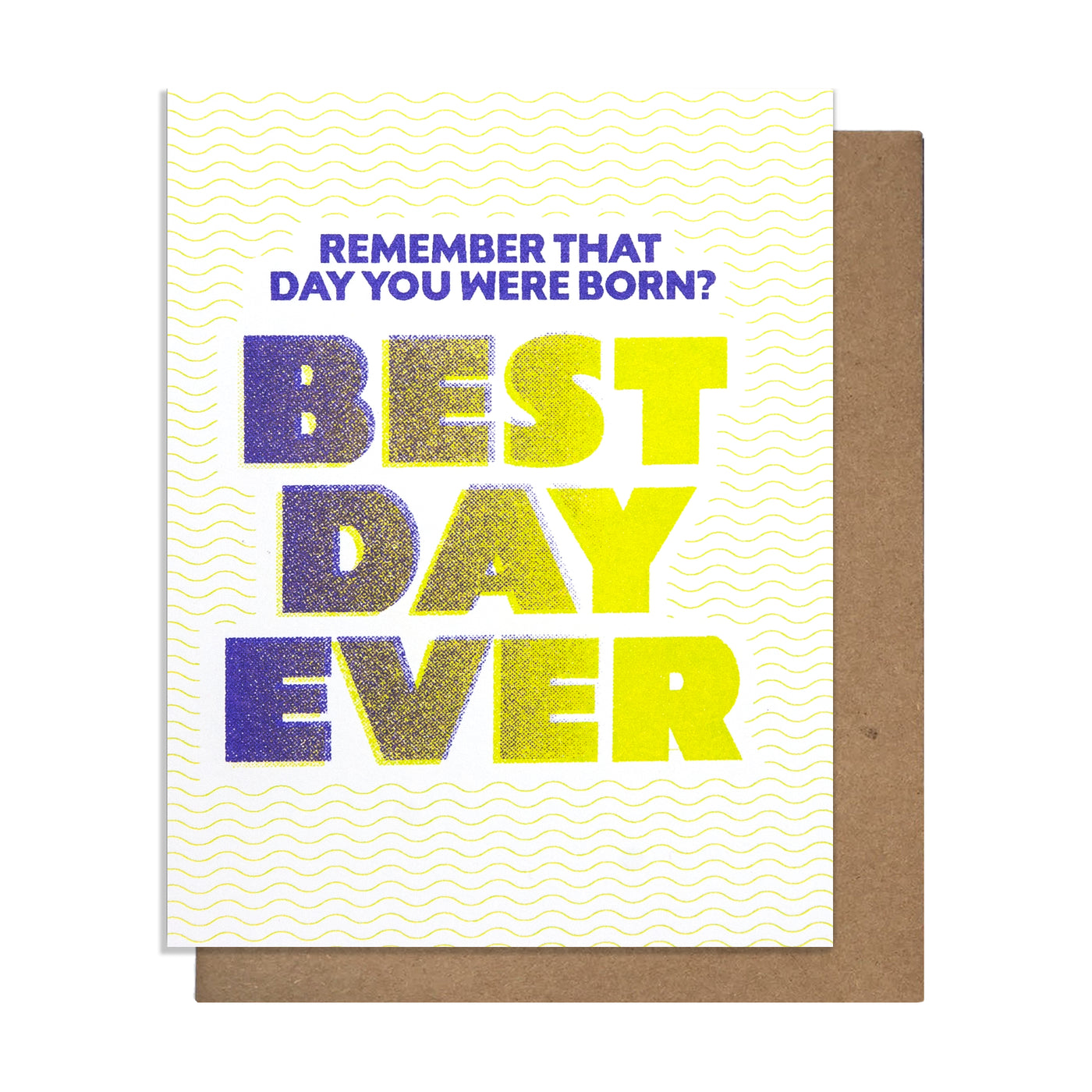 Best Day Birthday Card